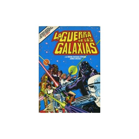 LA GUERRA DE LAS GALAXIAS ALBUMES BRUGUERA 2 Y 4