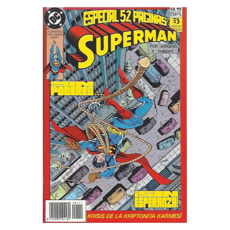 SUPERMAN VOL.2 ED.ZINCO Nº 111 DE 123