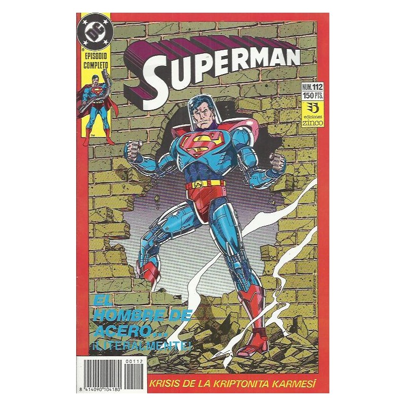 SUPERMAN VOL.2 ED.ZINCO Nº 112 DE 123