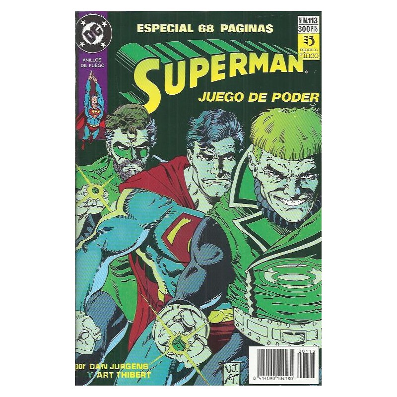 SUPERMAN VOL.2 ED.ZINCO Nº 111 AL 116 DE 123