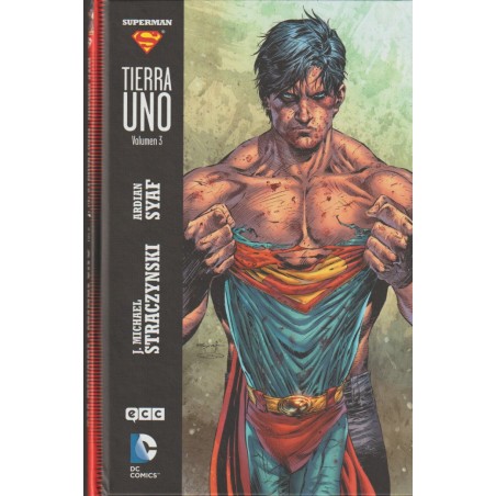 SUPERMAN TIERRA UNO VOL.3 DE 3 EDITORIAL ECC POR STRACZYNSKI Y GARY FRANK