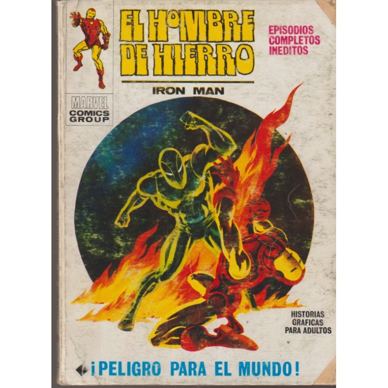 EL HOMBRE DE HIERRO ED.VERTICE  VOL.1 Nº 23 - PELIGRO PARA EL MUNDO