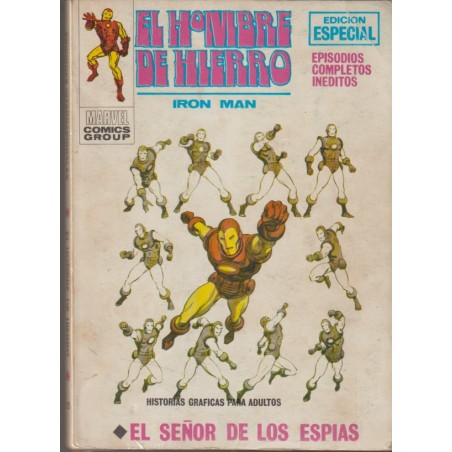 EL HOMBRE DE HIERRO  ED.VERTICE VOL. 1 Nº 15 - EL SEÑOR DE LOS ESPIAS