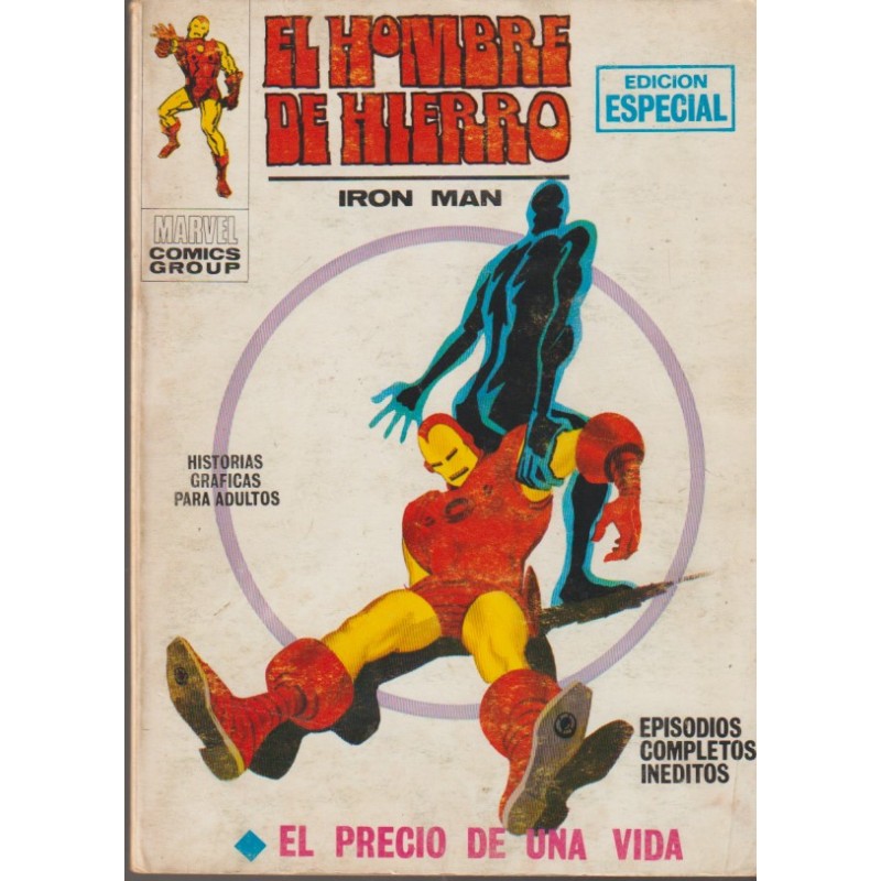 EL HOMBRE DE HIERRO ED.VERTICE VOL.1 Nº 08 - EL PRECIO DE UNA VIDA