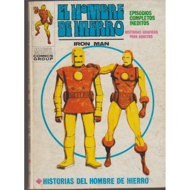 EL HOMBRE DE HIERRO ED.VERTICE VOL.1 Nº 21 HISTORIAS DEL HOMBRE DE HIERRO