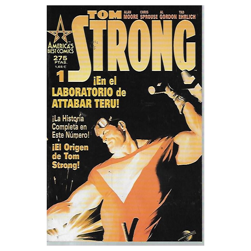 TOM STRONG VOL.1 NUMEROS SUELTOS DISPONIBLES POR ALAN MOORE