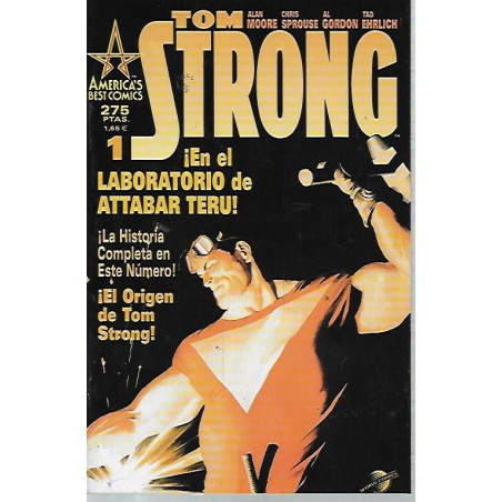 TOM STRONG VOL.1 NUMEROS SUELTOS DISPONIBLES POR ALAN MOORE