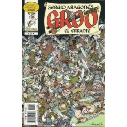 GROO EL ERRANTE BLANCO Y NEGRO NUMEROS SUELTOS DISPONIBLES