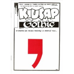 KIUSAP GOTHIC VOL.2 Nº 1 A 3,COL.COMPLETA POR CELS PIÑOL