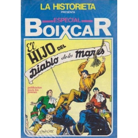 LA HISTORIETA PRESENTA EL HIJO DEL DIABLO DE LOS MARES POR BOIXCAR , COL.COMPLETA 6 COMICS