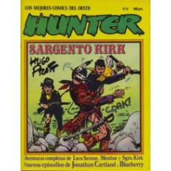 REVISTA HUNTER EL MEJOR COMIC DEL OESTE n. 1 AL 12,COL.COMPLETA