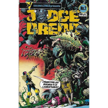 JUDGE DREDD EDICIONES ZINCO Nº 2 A 4