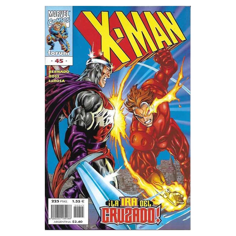 X-MAN VOL.2 Nº 45 ¡ LA IRA DEL CRUZADO ¡