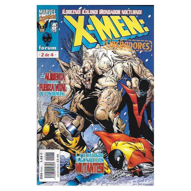 X-MEN LIBERADORES Nº 1 Y 2 DE 4