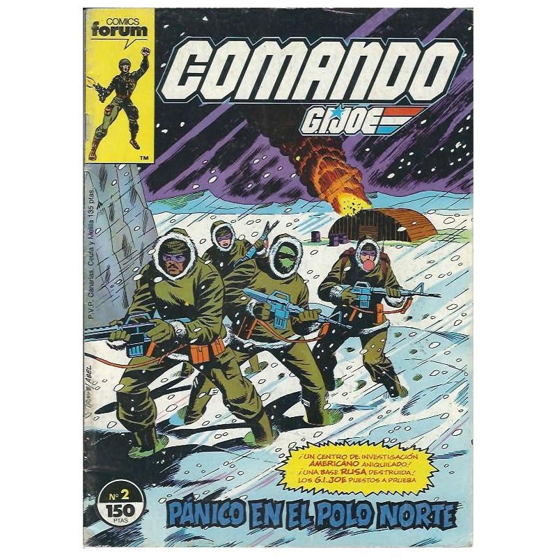 COMANDO GIJOE NUMEROS SUELTOS DISPONIBLES