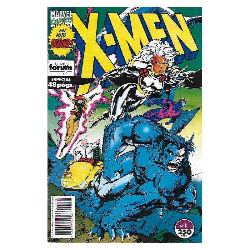 X-MEN VOL.1 ED.FORUM NUMEROS 1 AL 15 POR CHRIS CLAREMONT Y JIM LEE