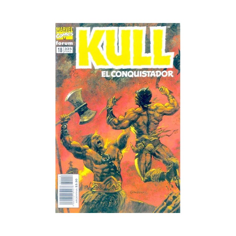 KULL EL CONQUISTADOR NUMERO 18 DE 21