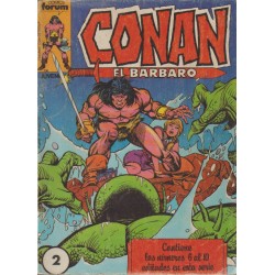 CONAN EL BARBARO VOL.1 ED.FORUM Nº 1 AL 10 EN DOS RETAPADOS