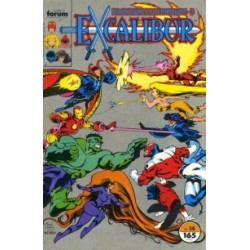 EXCALIBUR VOL.1 NUMEROS 1 AL 30 MAS LOS 2 PRIMEROS PRESTIGIOS : ESPADA EN ALTO Y MOJO MAYHEM DE CHRIS CLAREMONT ,ALAN DAVIS Y ARTHUR ADAMS