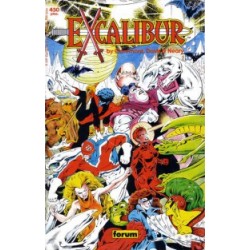 EXCALIBUR VOL.1 NUMEROS 1 AL 30 MAS LOS 2 PRIMEROS PRESTIGIOS : ESPADA EN ALTO Y MOJO MAYHEM DE CHRIS CLAREMONT ,ALAN DAVIS Y ARTHUR ADAMS