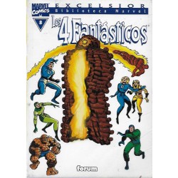 LOS 4 FANTASTICOS BIBLIOTECA MARVEL Nº 01 AL 03 Y DEL 1 AL 15 ( Nº 1 AL 115 USA ) POR STAN LEE Y JACK KIRBY