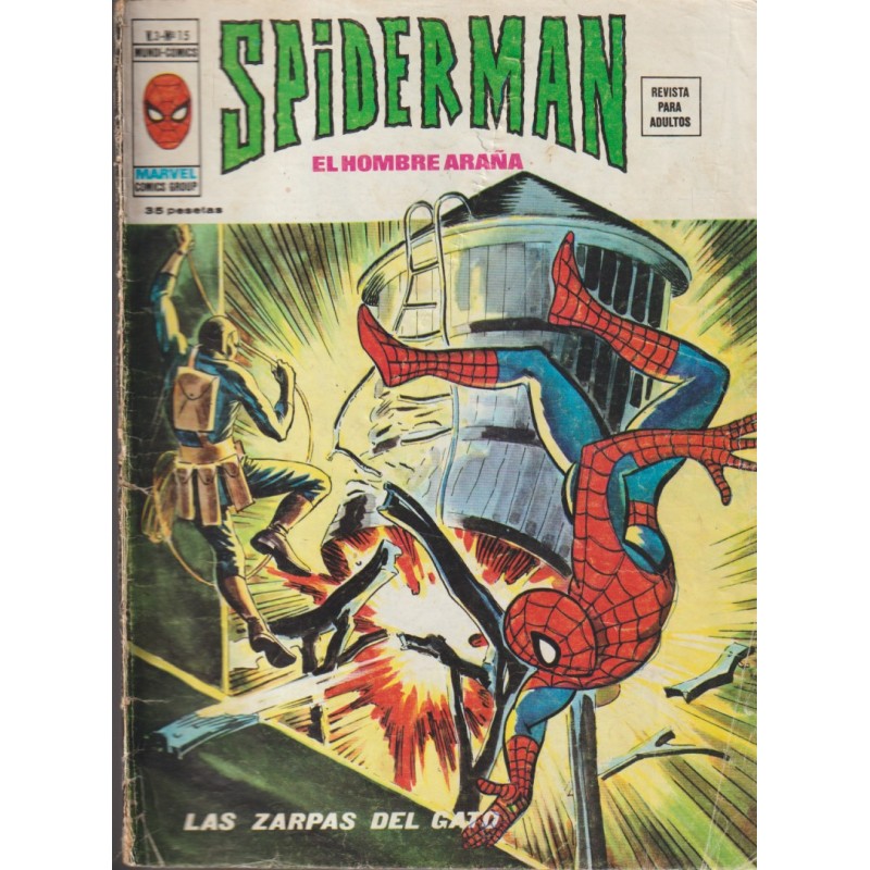 SPIDERMAN ED.VERTICE VOL.3 Nº 15 LAS ZARPAS DEL GATO