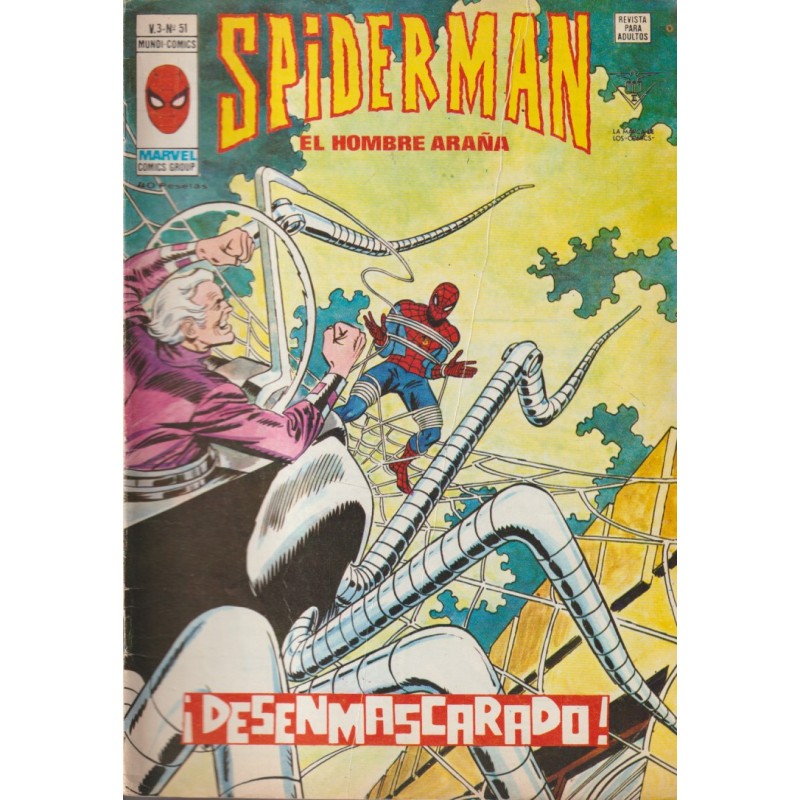 SPIDERMAN ED.VERTICE VOL.3 Nº 51 ¡ DESENMASCARADO ¡