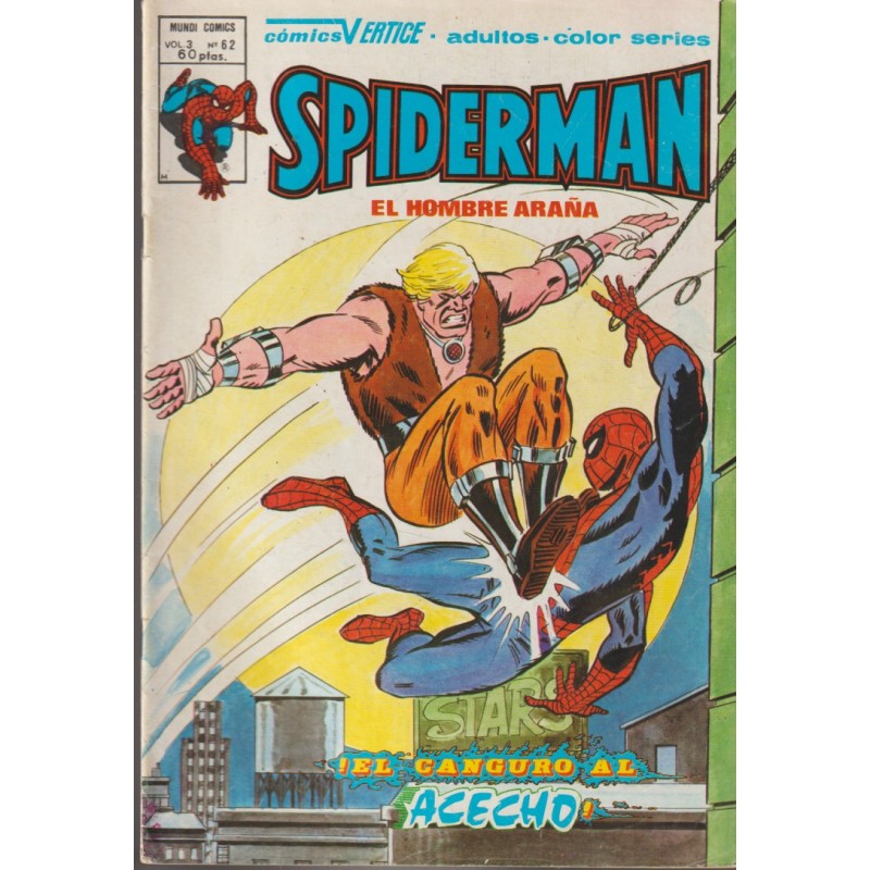 SPIDERMAN ED.VERTICE VOL.3 Nº 62 ¡ EL CANGURO AL ACECHO ¡