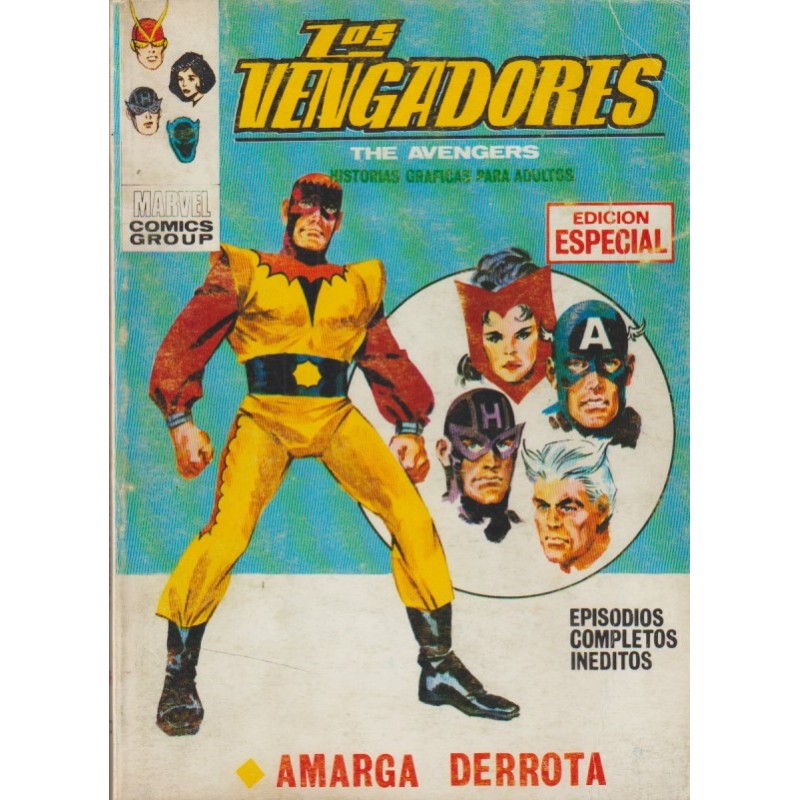 LOS VENGADORES ED.VERTICE VOL.1 Nº 10 : AMARGA DERROTA , BUEN ESTADO