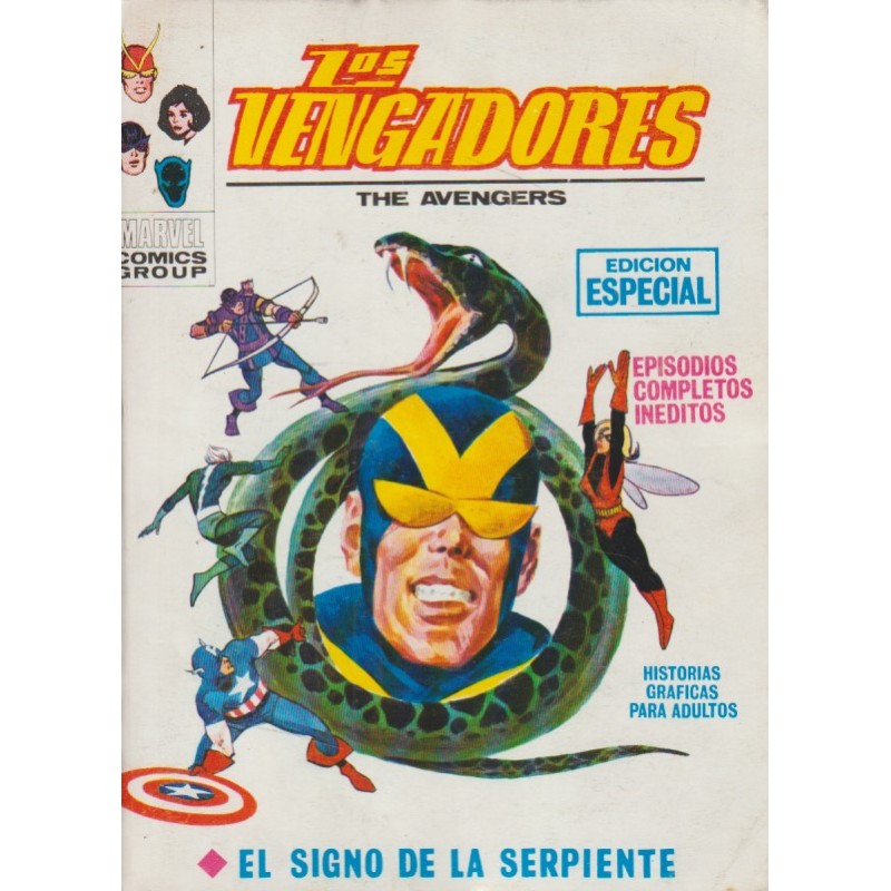 LOS VENGADORES ED.VERTICE VOL.1 Nº 14 EL SIGNO DE LA SERPIENTE ,