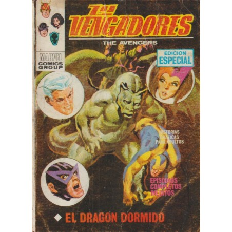 LOS VENGADORES ED.VERTICE VOL.1 Nº 18 EL DRAGON DORMIDO