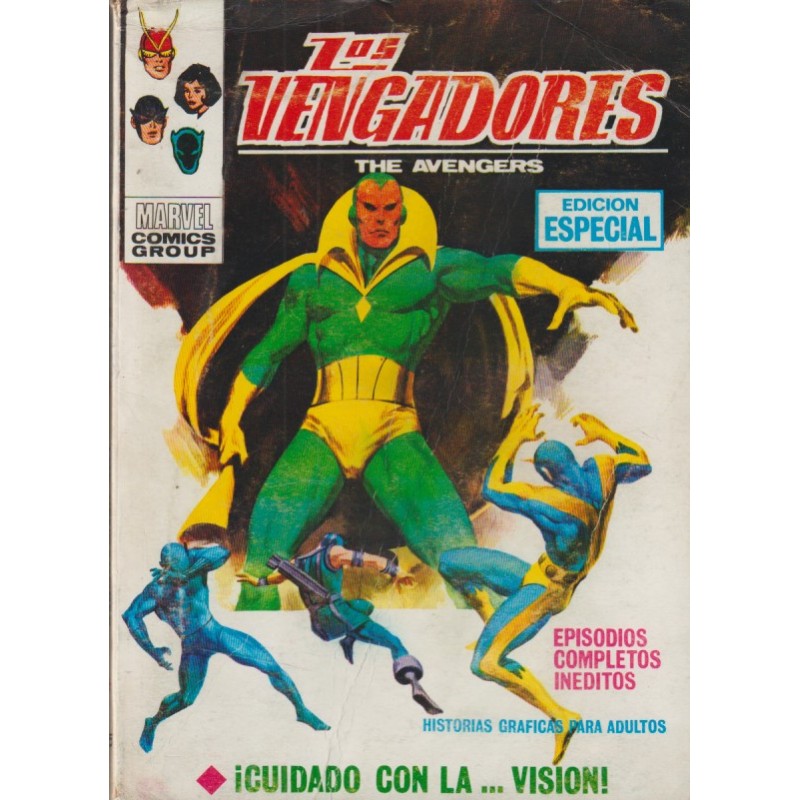 LOS VENGADORES ED.VERTICE VOL.1 Nº 25 ¡ CUIDADO CON LA ...VISION ¡