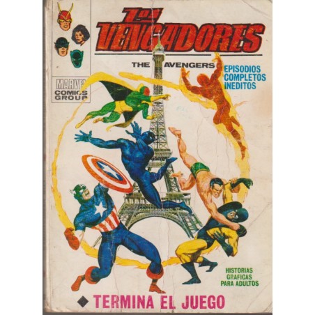 LOS VENGADORES ED.VERTICE VOL.1 Nº 32 TERMINA EL JUEGO