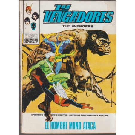 LOS VENGADORES ED.VERTICE VOL.1 Nº 35 EL HOMBRE MONO ATACA