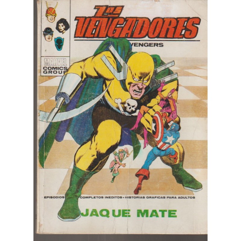 LOS VENGADORES ED.VERTICE VOL.1 Nº 50 JAQUE MATE