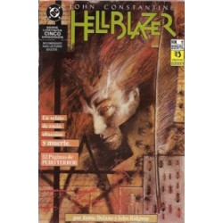 HELLBLAZER ED.ZINCO NUMEROS 1 AL 5, MINI SERIE COMPLETA POR JAIME DELANO Y NEIL GAIMAN ( ABRAZAME )