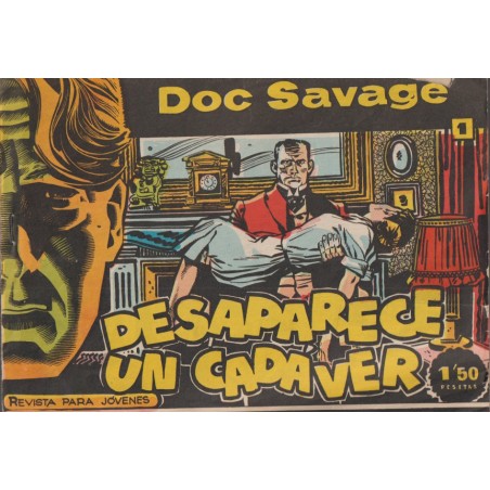 DOC SAVAGE ROLLAN Nº 1 AL 10,18 Y DEL 21 AL 26 , ORIGINALES, PRIMERAS PUBLICACIONES DIBUJADAS POR ANTONIO HERNANDEZ PALACIOS