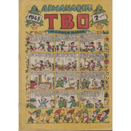 ALMANAQUE TBO DE 1948 , ESTADO DE CONSERVACION EXCELENTE