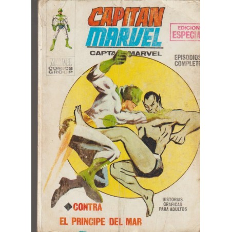 CAPITAN MARVEL ED.VERTICE VOL.1 Nº 2 CONTRA EL PRINCIPE DEL MAR ( NAMOR )