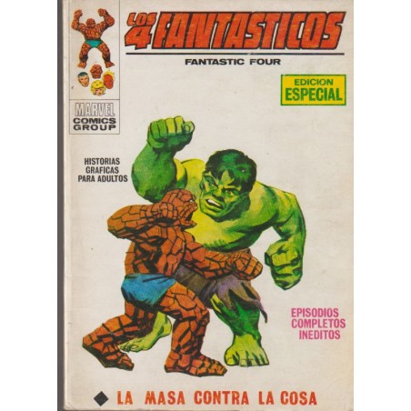 LOS 4 FANTASTICOS ED.VERTICE VOL.1 Nº 13 - LA MASA CONTRA LA COSA