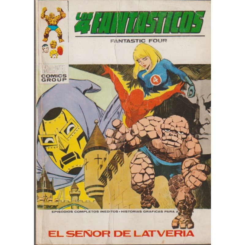 LOS 4 FANTASTICOS VERTICE VOL.1 Nº 42 - EL SEÑOR DE LATVERIA