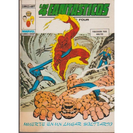 LOS 4 FANTASTICOS ED.VERTICE VOL.1 Nº 64 MUERTE EN UN LUGAR SOLITARIO