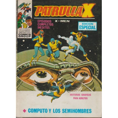 PATRULLA X ED.VERTICE VOL.1 Nº 21 COMPUTO Y LOS SEMIHOMBRES