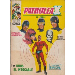 LA PATRULLA X ED.VERTICE VOL.1 Nº 4 UNUS EL INTOCABLE