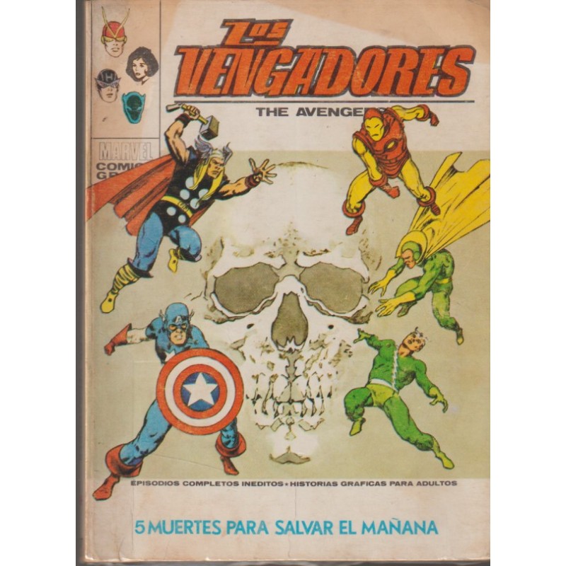 LOS VENGADORES VERTICE VOL.1 Nº 47 - 5 MUERTES PARA SALVAR EL MAÑANA