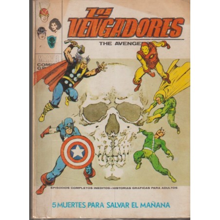 LOS VENGADORES VERTICE VOL.1 Nº 47 - 5 MUERTES PARA SALVAR EL MAÑANA