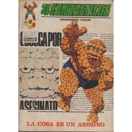 LOS 4 FANTASTICOS ED.VERTICE VOL.1 Nº 46 - LA COSA ES UN ASESINO