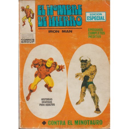 EL HOMBRE DE HIERRO ED.VERTICE VOL.1 Nº 10- CONTRA EL MINOTAURO