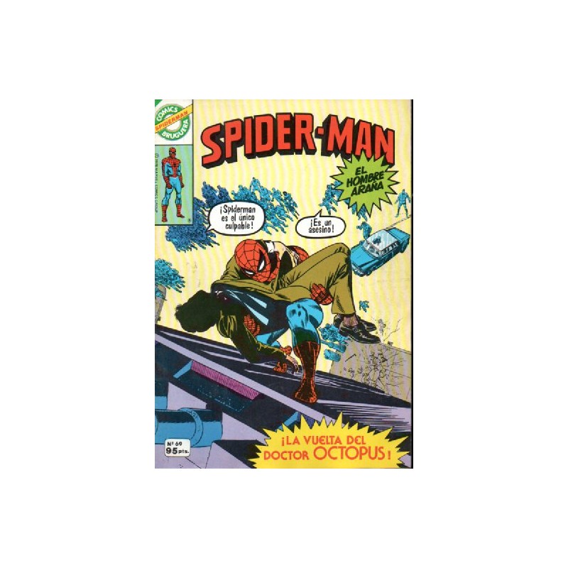 SPIDERMAN ED.BRUGUERA Nº 4 AL 70 ( ULTIMO Nº DE LA COLECCION ) A FALTA DE LOS NUMEROS 11,12,31 Y 68