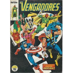 LOS VENGADORES VOL.1 ED.FORUM 1ª EDICION Nº 1 AL 132 , COLECCION COMPLETA A FALTA DE LOS NUMEROS : 57,58,64,72,